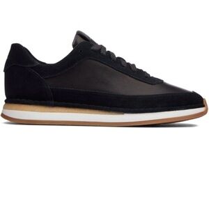 Clarks Black and Brown Sneakers